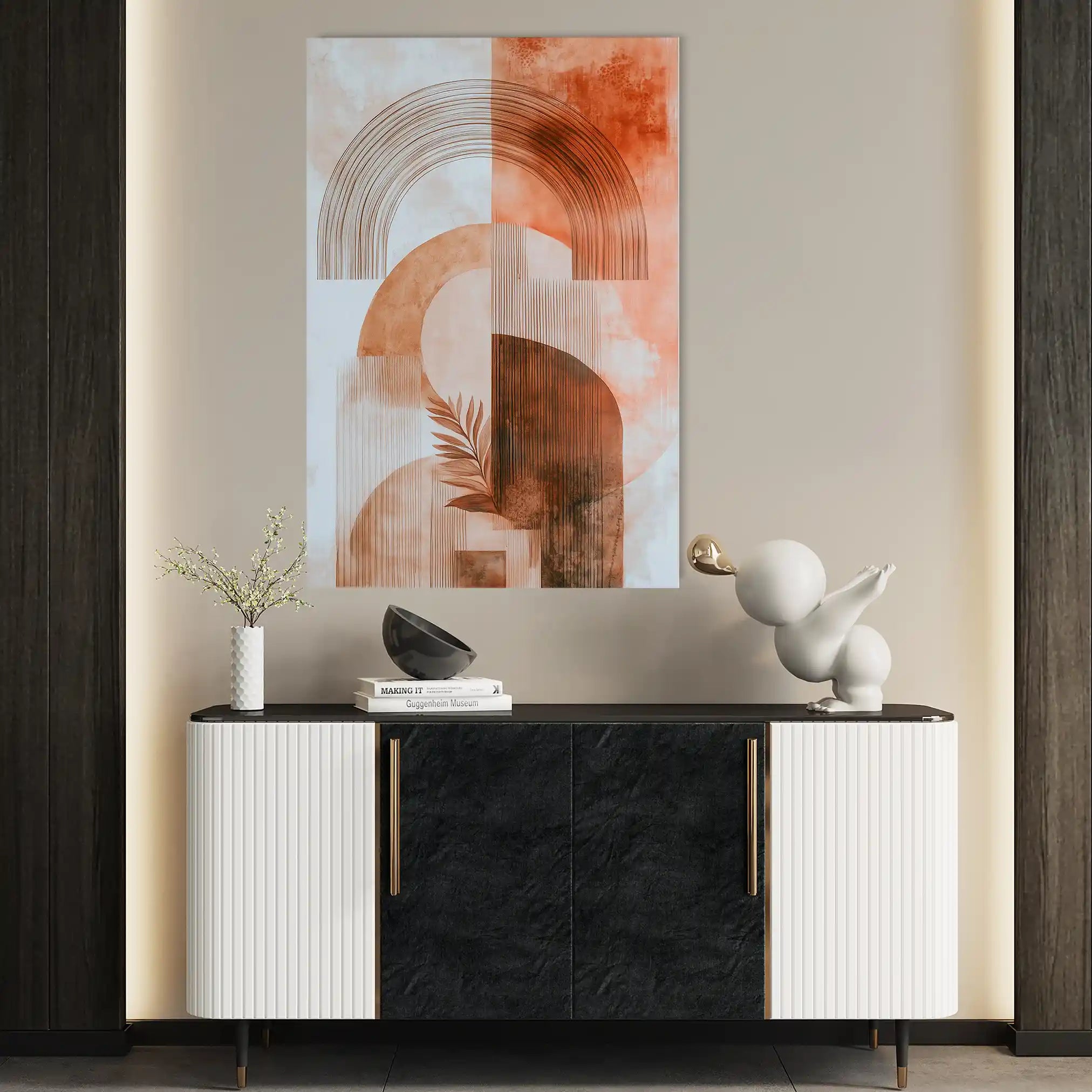 Boho 105 Canvas Art 90 x 60 cm / Stretched on hidden frame