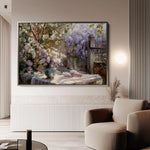 Floral Canvas Wall Art WAD105-F 90 x 60 cm / Stretched on hidden frame