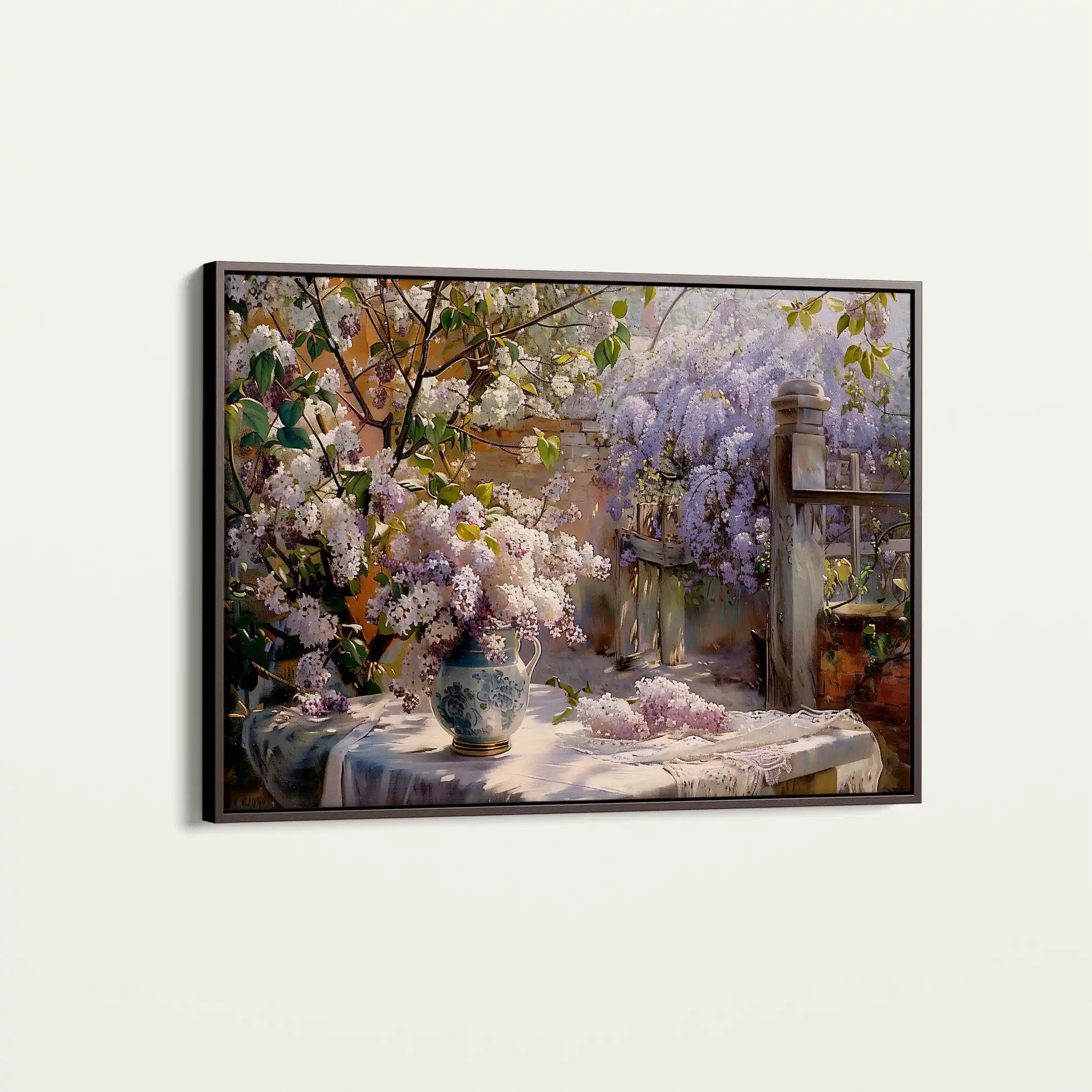 Floral Canvas Wall Art WAD105-F 90 x 60 cm / Stretched on hidden frame
