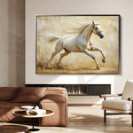 Horses 105 Canvas Art 90 x 60 cm / Stretched on hidden frame