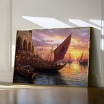 Orientalist 105 Canvas Art 90 x 60 cm / Stretched on hidden frame