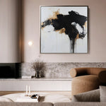 Abstract 1050 Canvas Art 60 x 60 cm / Stretched on hidden frame