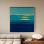 Abstract 1051 Canvas Art 60 x 60 cm / Stretched on hidden frame