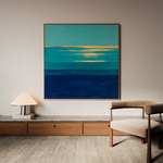 Abstract 1051 Canvas Art 60 x 60 cm / Stretched on hidden frame