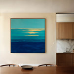 Abstract 1051 Canvas Art 60 x 60 cm / Stretched on hidden frame