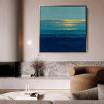 Abstract 1051 Canvas Art 60 x 60 cm / Stretched on hidden frame