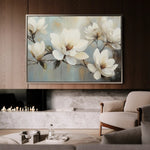 Floral Canvas Wall Art WAD1052-F 90 x 60 cm / Stretched on hidden frame