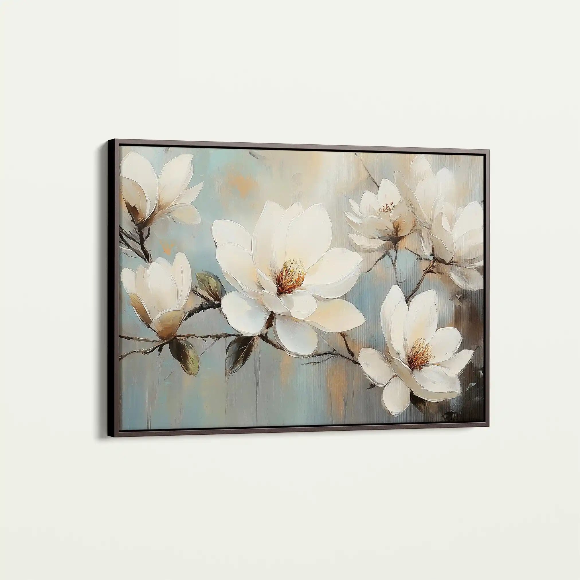 Floral Canvas Wall Art WAD1052-F 90 x 60 cm / Stretched on hidden frame