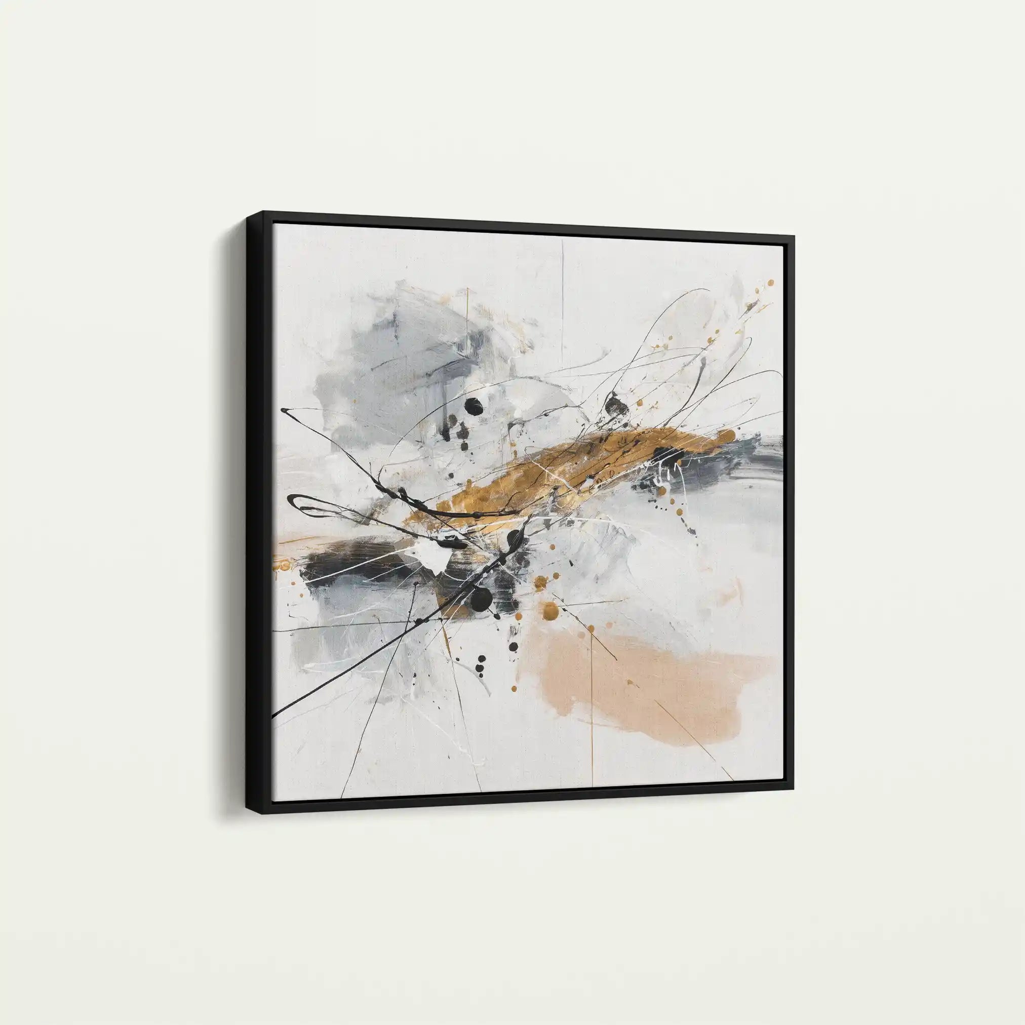 Abstract 1054 Canvas Art 60 x 60 cm / Stretched on hidden frame