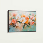 Floral Canvas Wall Art WAD1056-F 90 x 60 cm / Stretched on hidden frame