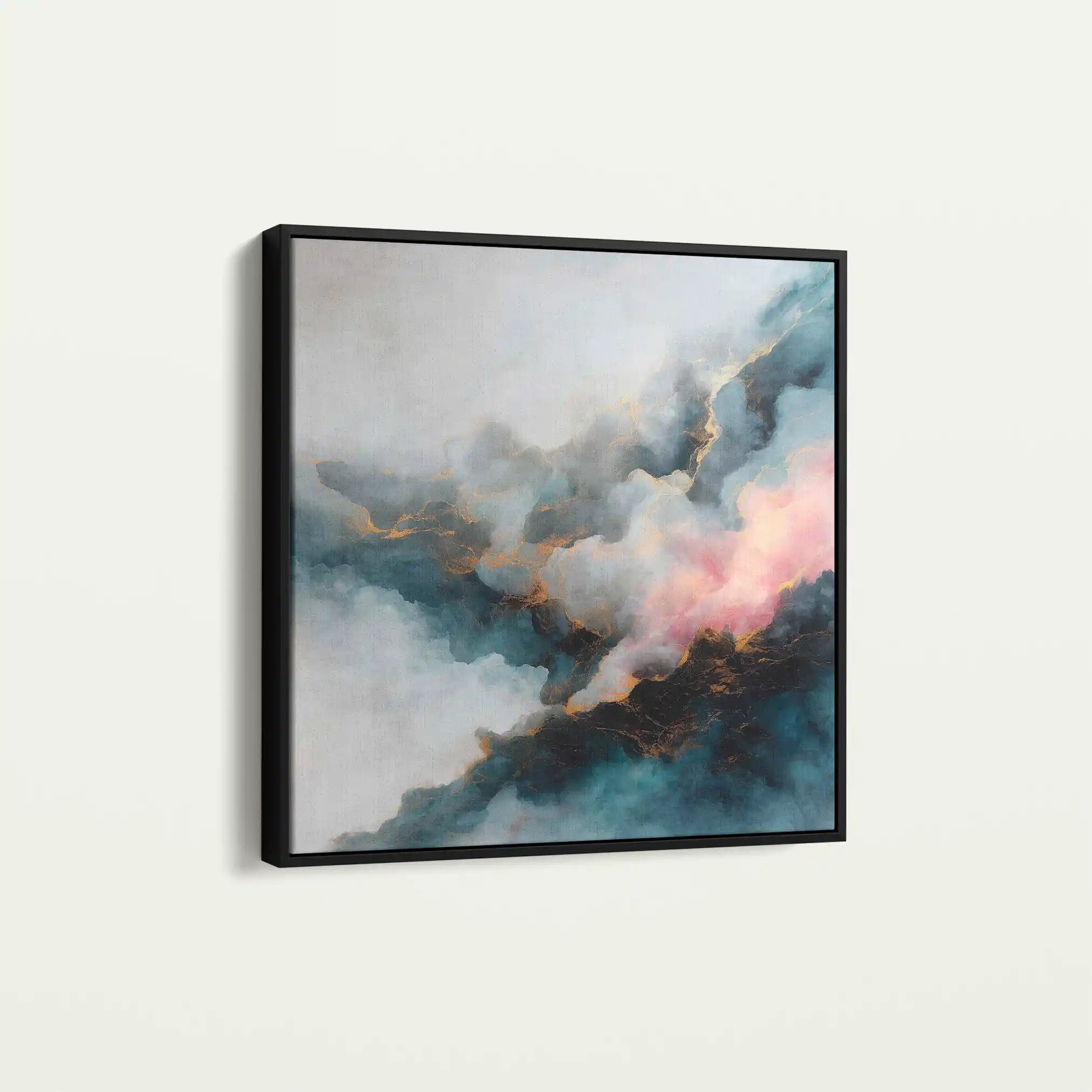 Abstract 1057 Canvas Art 60 x 60 cm / Stretched on hidden frame