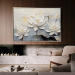 Floral Canvas Wall Art WAD1057-F 90 x 60 cm / Stretched on hidden frame