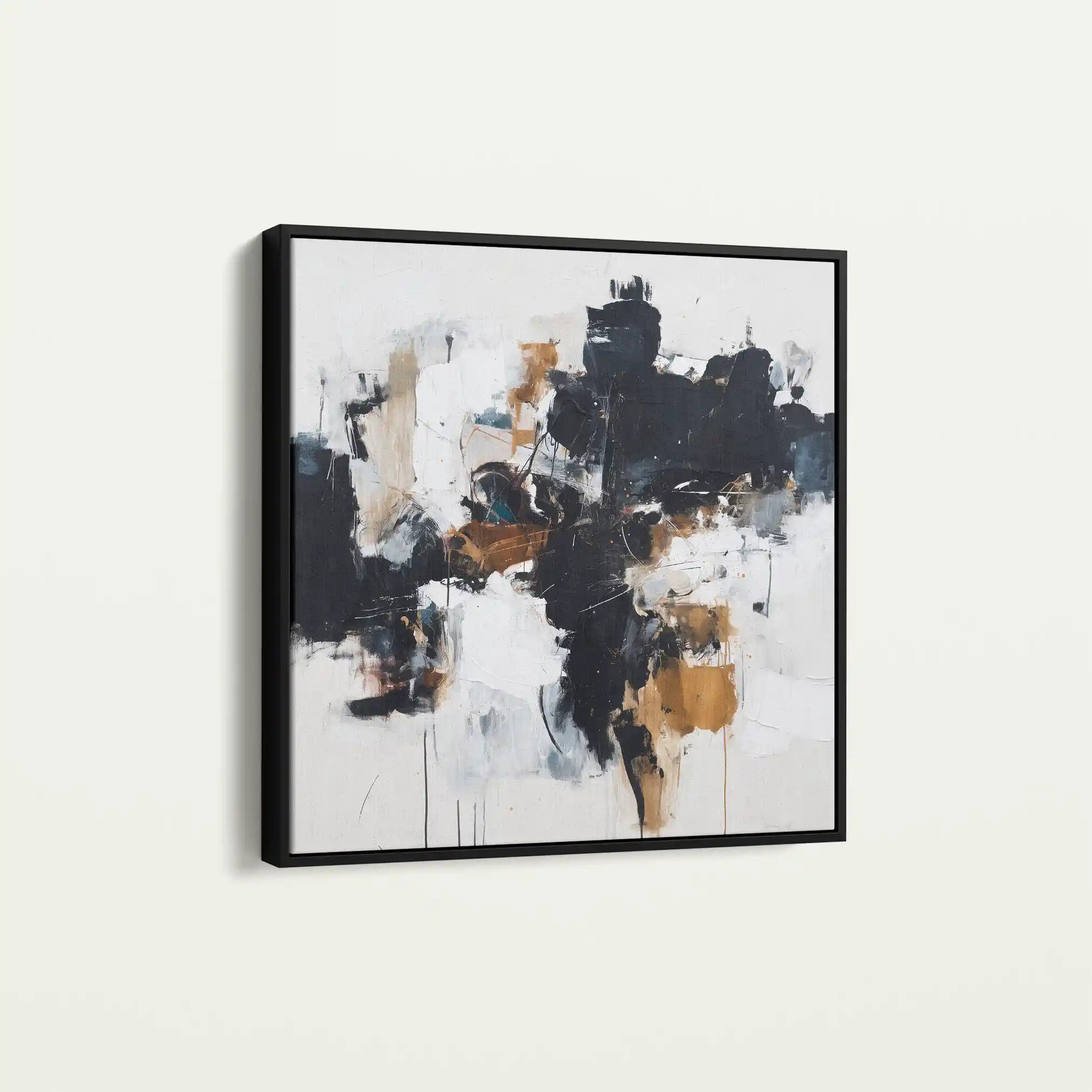 Abstract 1059 Canvas Art 60 x 60 cm / Stretched on hidden frame