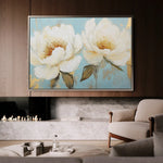 Floral Canvas Wall Art WAD1059-F 90 x 60 cm / Stretched on hidden frame