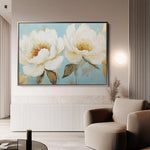 Floral Canvas Wall Art WAD1059-F 90 x 60 cm / Stretched on hidden frame