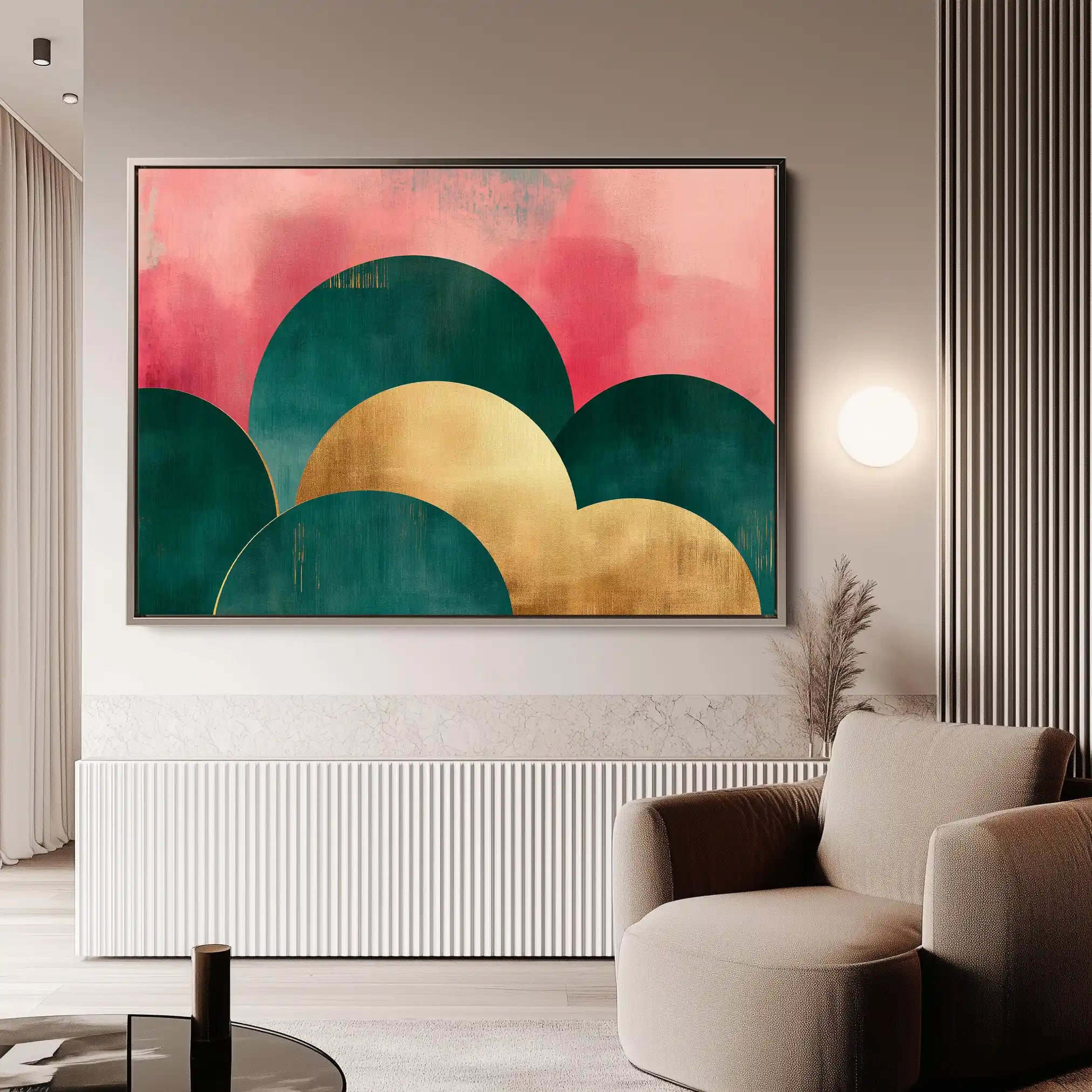 Boho 106 Canvas Art 90 x 60 cm / Stretched on hidden frame