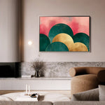 Boho 106 Canvas Art 90 x 60 cm / Stretched on hidden frame