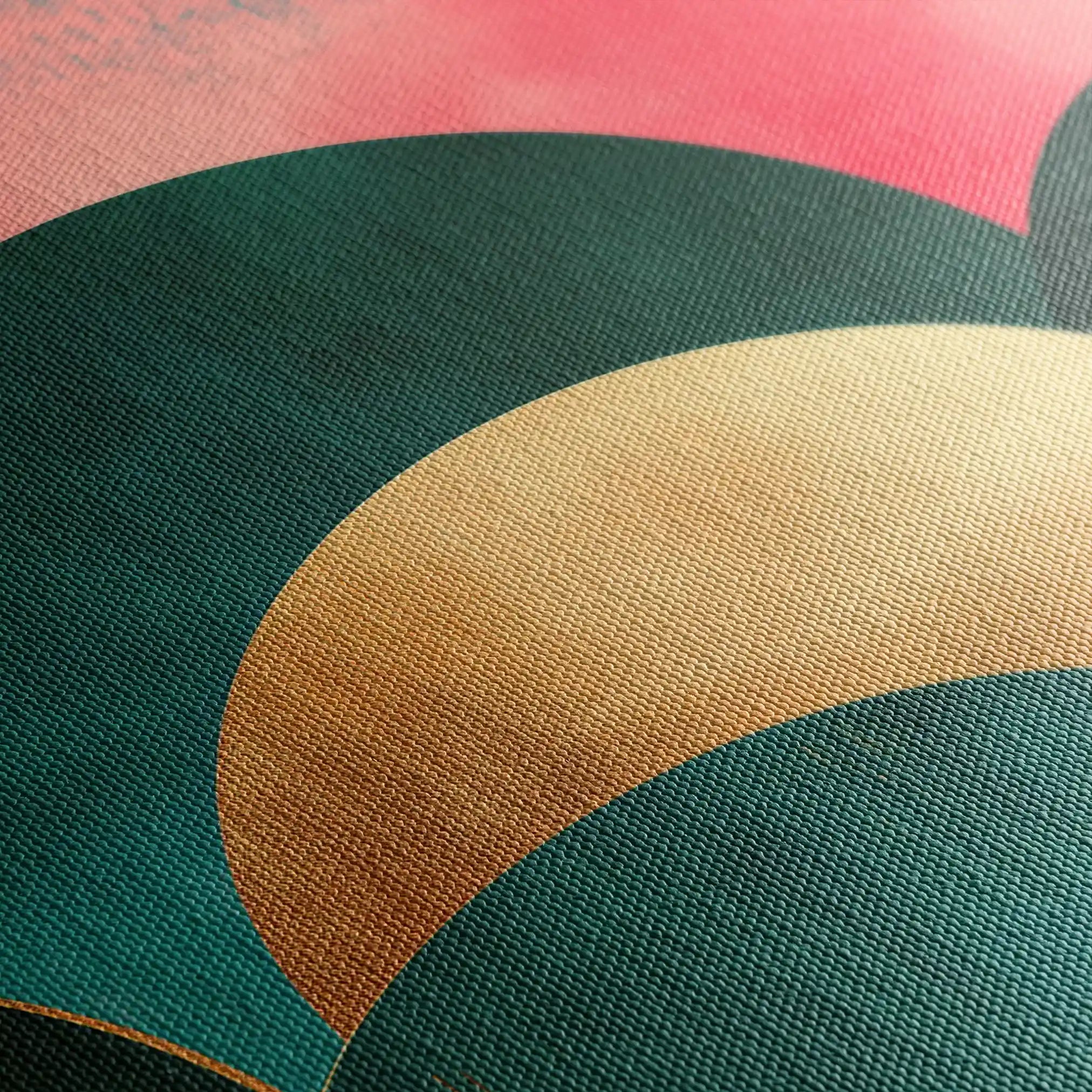 Boho 106 Canvas Art 90 x 60 cm / Stretched on hidden frame