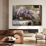 Floral Canvas Wall Art WAD106-F 90 x 60 cm / Stretched on hidden frame