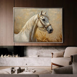 Horses 106 Canvas Art 90 x 60 cm / Stretched on hidden frame