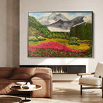 Landscape 106 Canvas Art 90 x 60 cm / Stretched on hidden frame