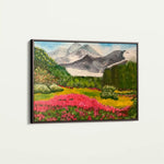 Landscape 106 Canvas Art 90 x 60 cm / Stretched on hidden frame