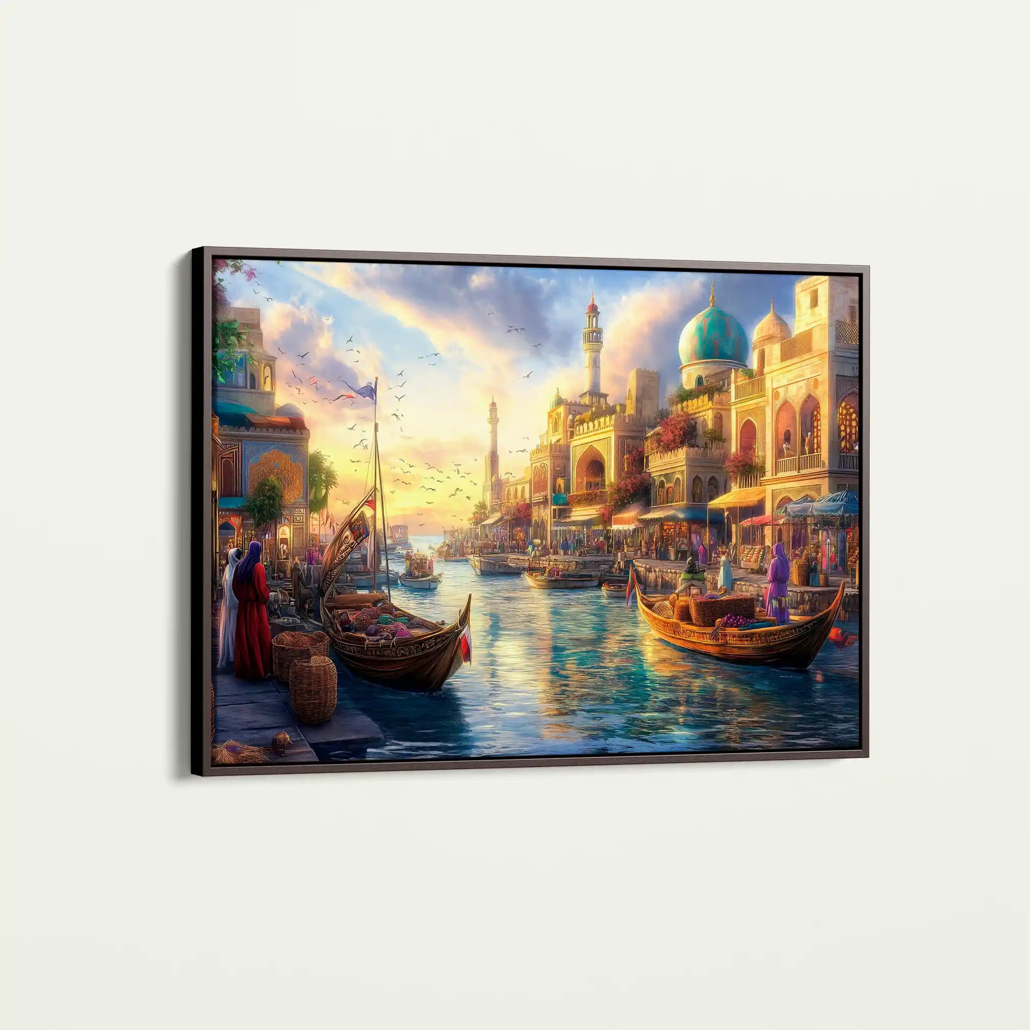 Orientalist 106 Canvas Art 90 x 60 cm / Stretched on hidden frame