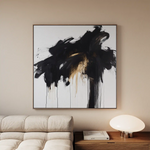 Abstract 1060 Canvas Art 60 x 60 cm / Stretched on hidden frame