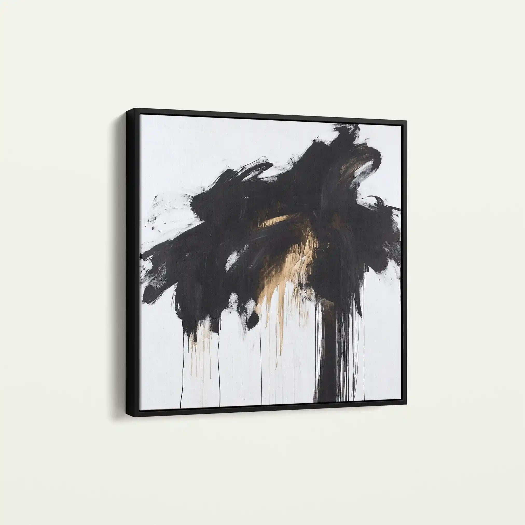 Abstract 1060 Canvas Art 60 x 60 cm / Stretched on hidden frame