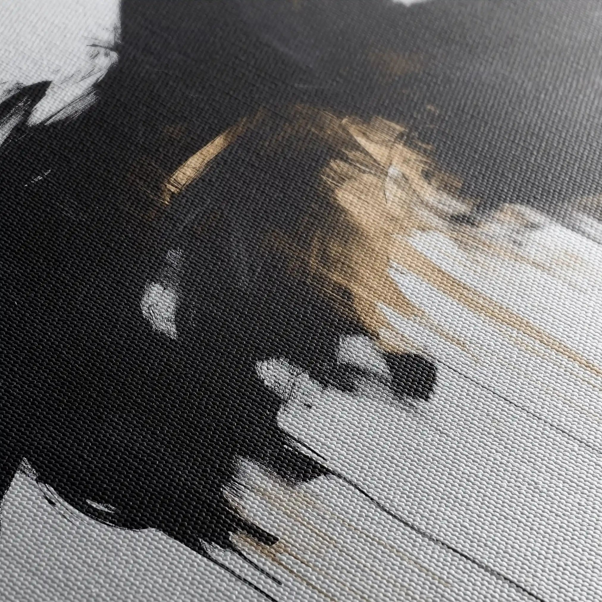 Abstract 1060 Canvas Art 60 x 60 cm / Stretched on hidden frame