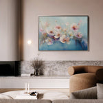 Floral Canvas Wall Art WAD1060-F 90 x 60 cm / Stretched on hidden frame