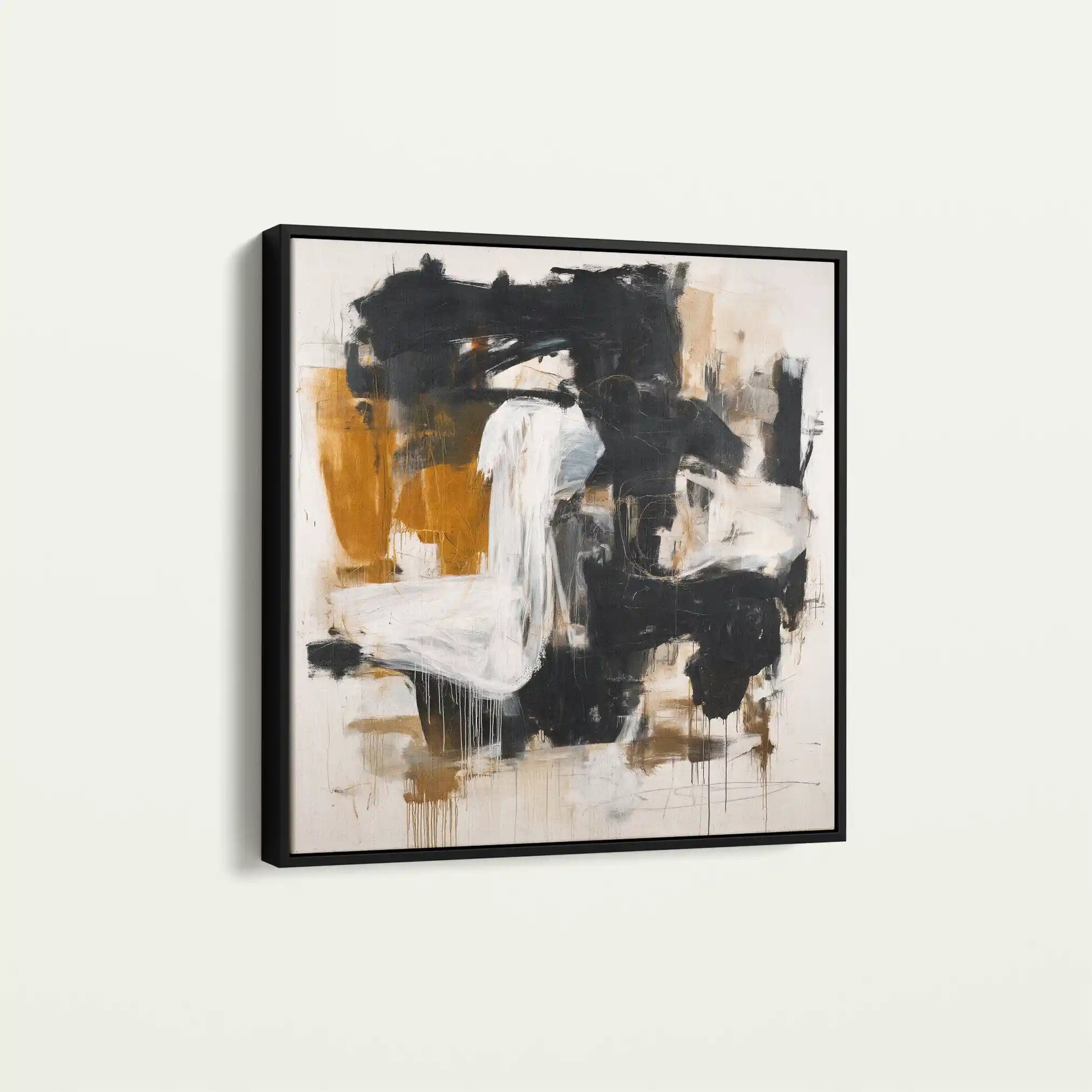 Abstract 1061 Canvas Art 60 x 60 cm / Stretched on hidden frame