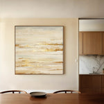 Abstract 1062 Canvas Art 60 x 60 cm / Stretched on hidden frame