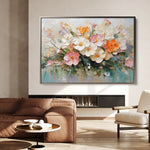 Floral Canvas Wall Art WAD1063-F 90 x 60 cm / Stretched on hidden frame