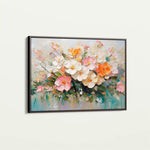 Floral Canvas Wall Art WAD1063-F 90 x 60 cm / Stretched on hidden frame