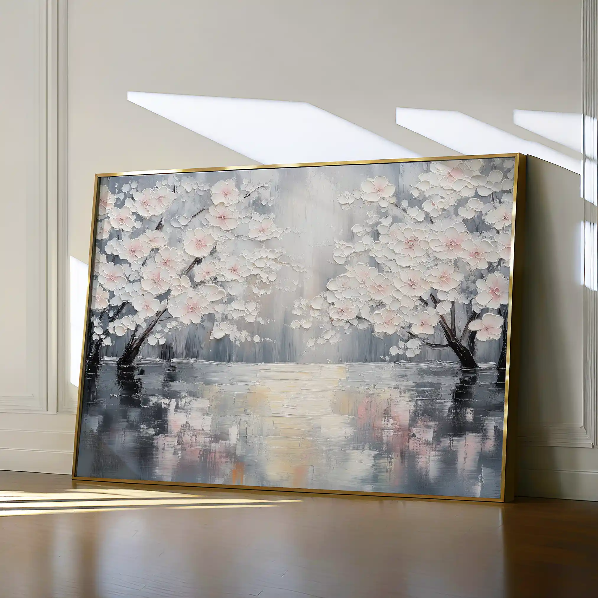 Floral Canvas Wall Art WAD1065-F 90 x 60 cm / Stretched on hidden frame