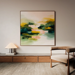 Abstract 1066 Canvas Art 60 x 60 cm / Stretched on hidden frame