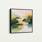 Abstract 1066 Canvas Art 60 x 60 cm / Stretched on hidden frame