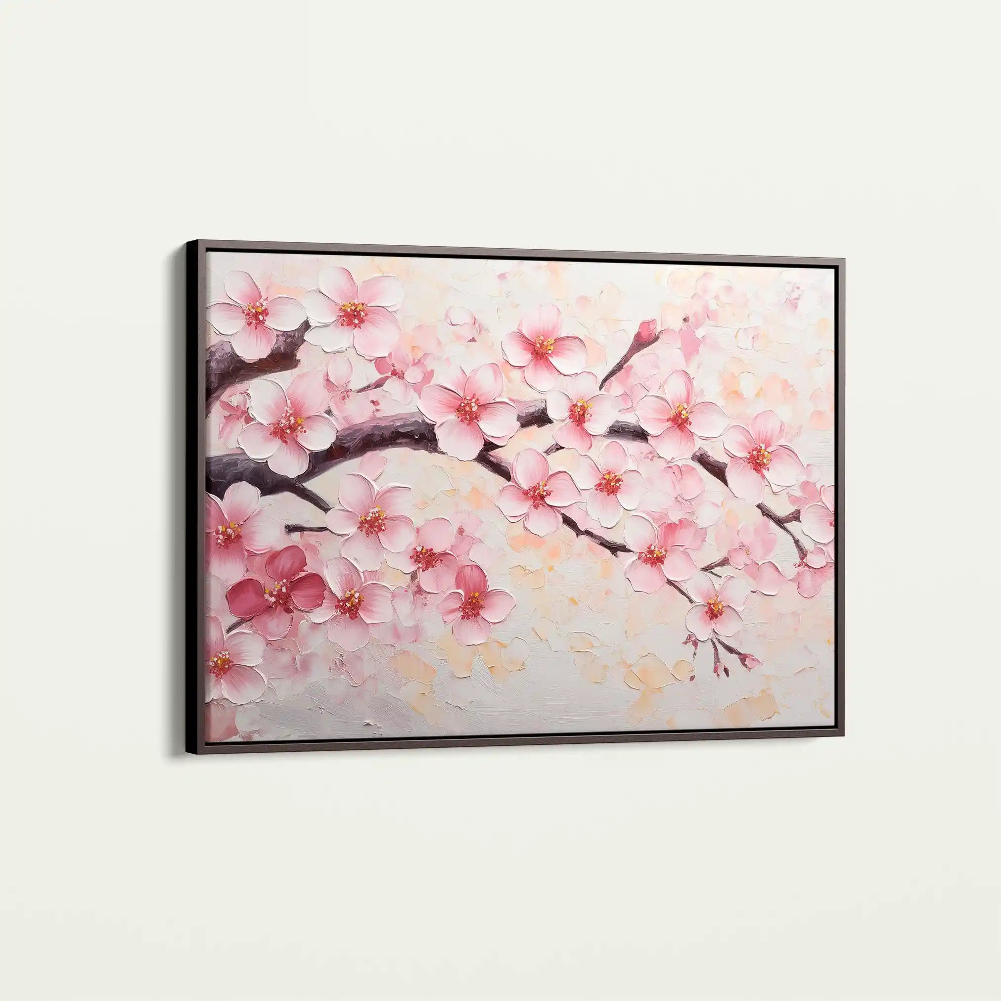 Floral Canvas Wall Art WAD1066-F 90 x 60 cm / Stretched on hidden frame