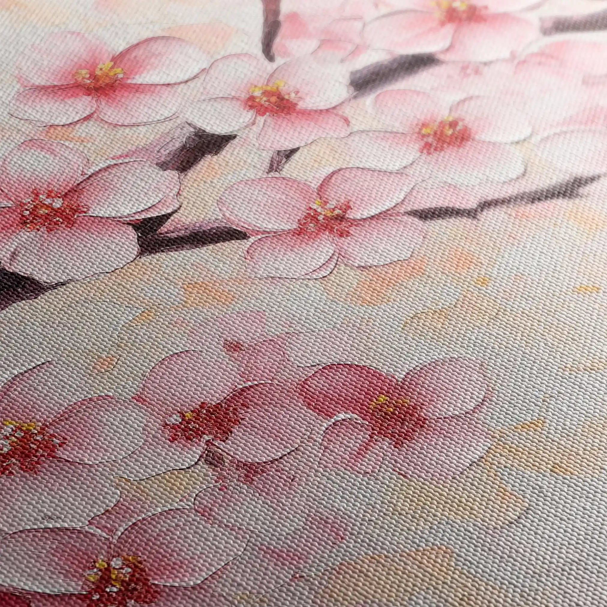 Floral Canvas Wall Art WAD1066-F 90 x 60 cm / Stretched on hidden frame