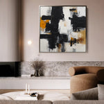 Abstract 1067 Canvas Art 60 x 60 cm / Stretched on hidden frame