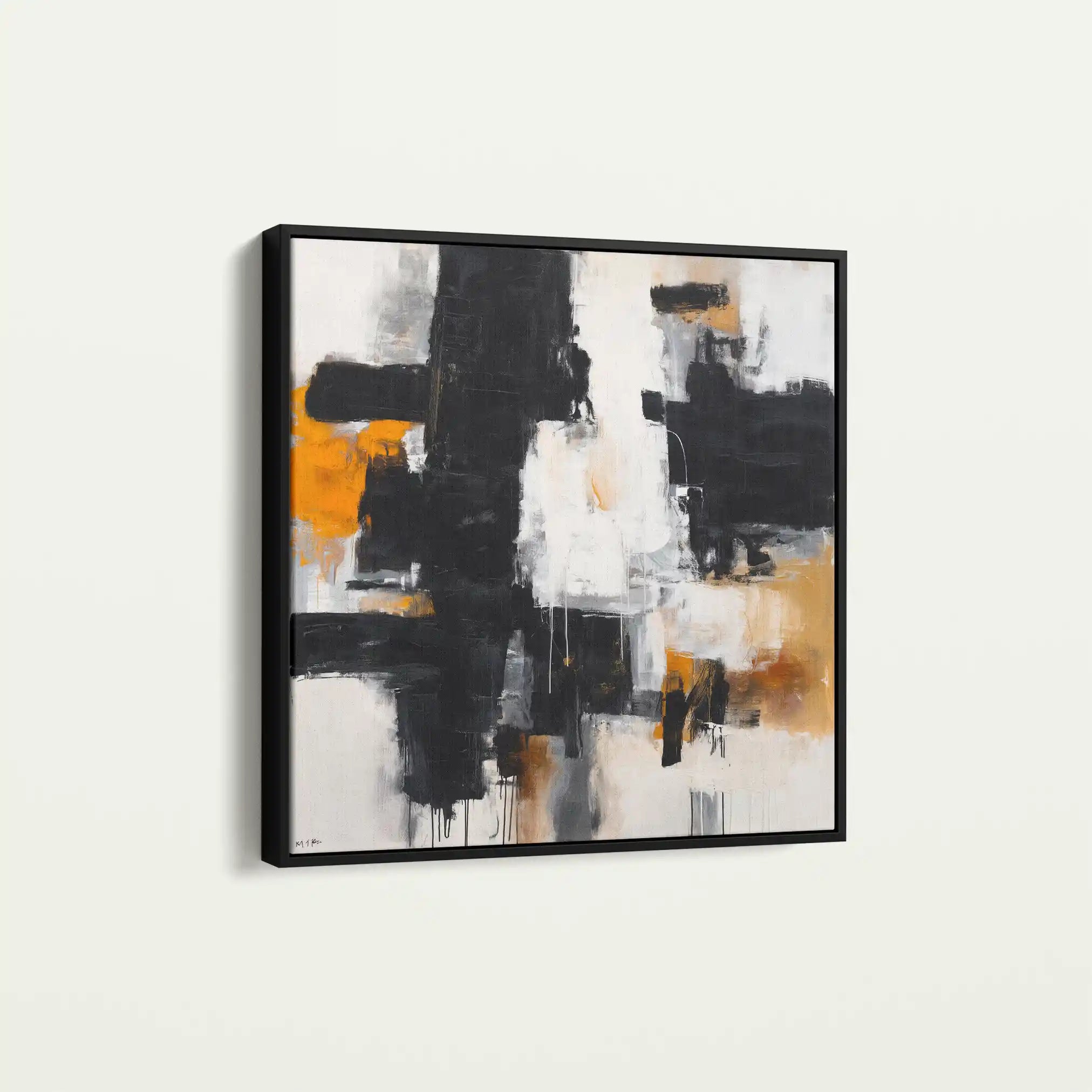 Abstract 1067 Canvas Art 60 x 60 cm / Stretched on hidden frame
