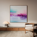 Abstract 1069 Canvas Art 60 x 60 cm / Stretched on hidden frame