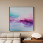 Abstract 1069 Canvas Art 60 x 60 cm / Stretched on hidden frame