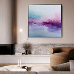 Abstract 1069 Canvas Art 60 x 60 cm / Stretched on hidden frame