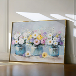 Floral Canvas Wall Art WAD1069-F 90 x 60 cm / Stretched on hidden frame