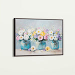 Floral Canvas Wall Art WAD1069-F 90 x 60 cm / Stretched on hidden frame