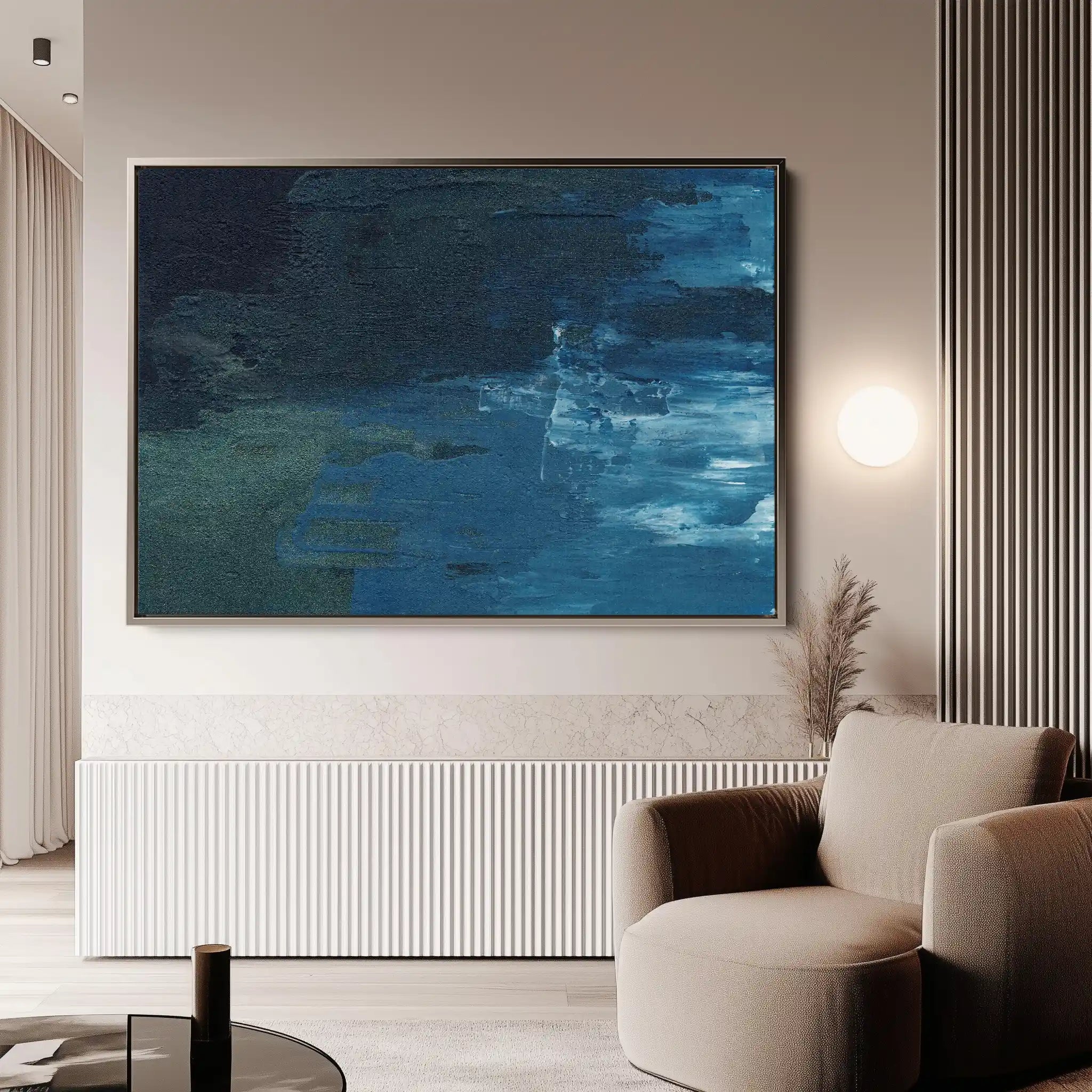Abstract 107 Canvas Art 60 x 40 cm / Stretched on hidden frame
