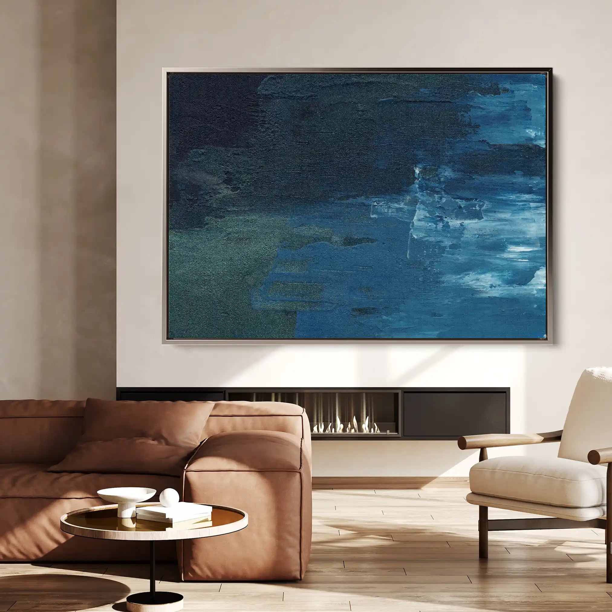 Abstract 107 Canvas Art 60 x 40 cm / Stretched on hidden frame