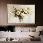 Floral Canvas Wall Art WAD107-F 90 x 60 cm / Stretched on hidden frame